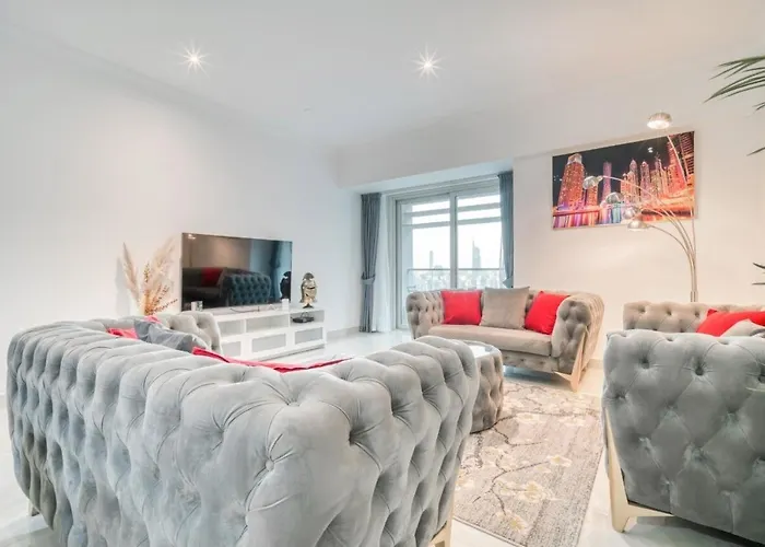 The Marina Penthouse Near Jbr 46Th Floor