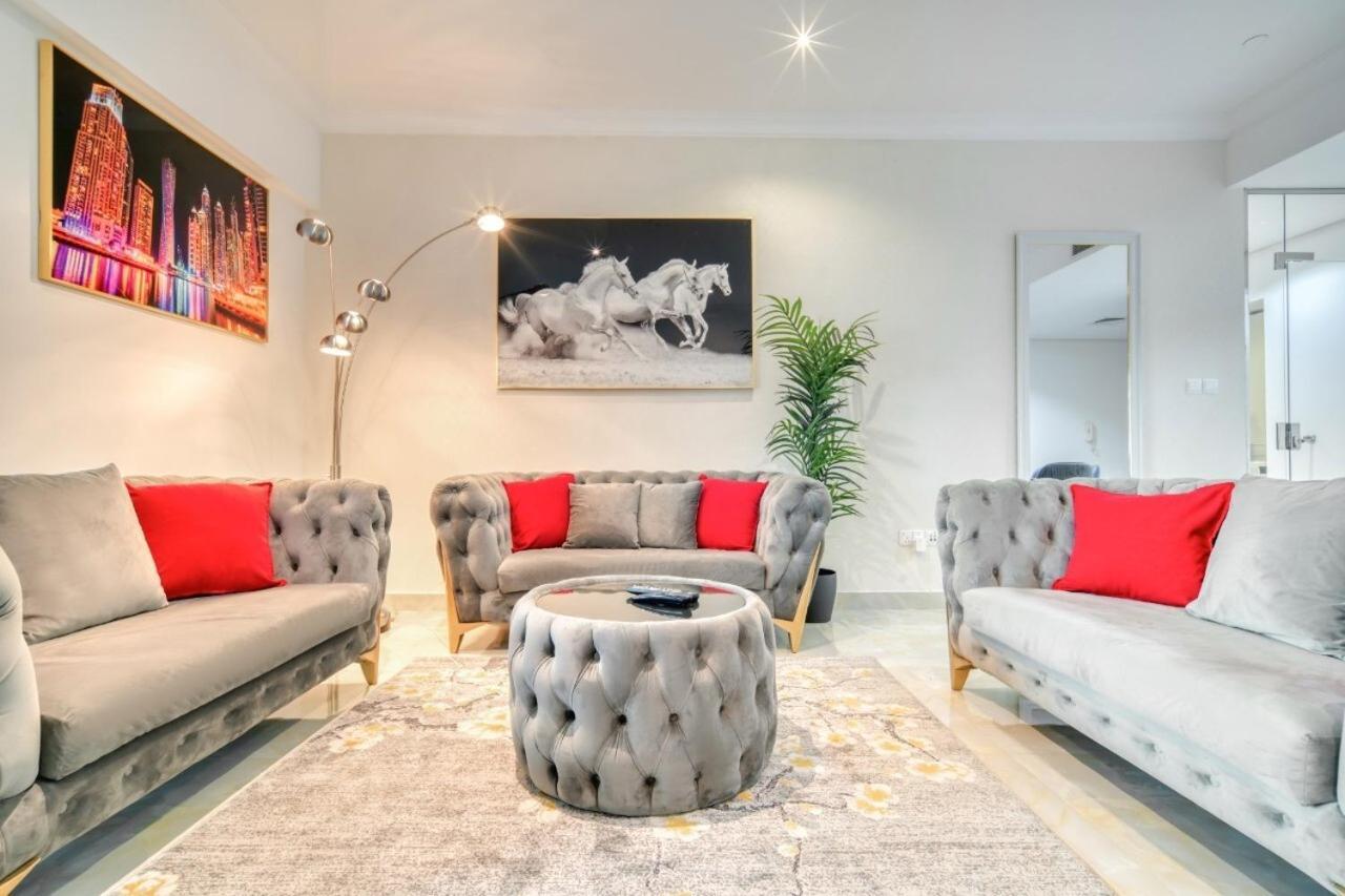 The Marina Penthouse Near Jbr 46th Floor شقة