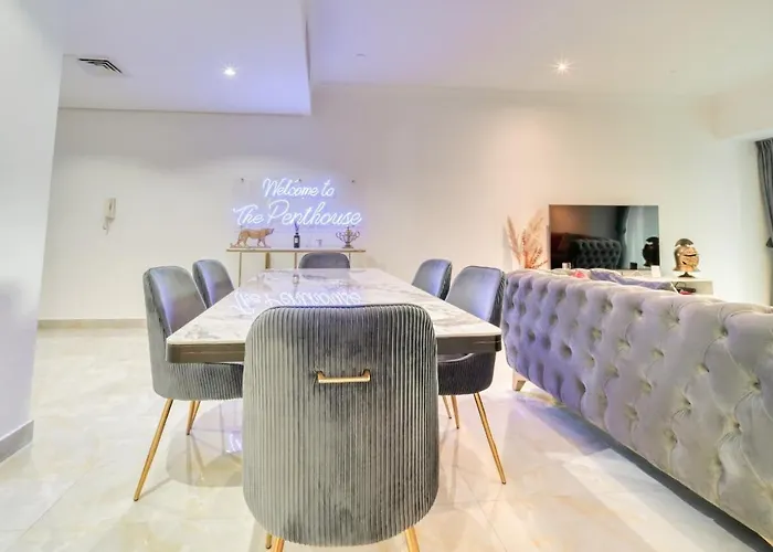 The Marina Penthouse Near Jbr 46Th Floor